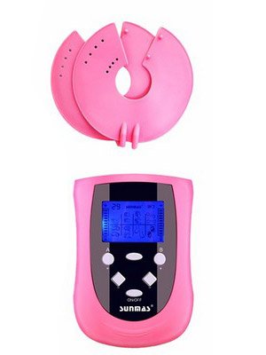 Electric breast massager